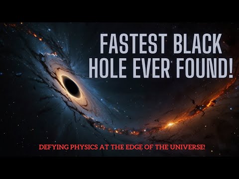 FASTEST BLACK HOLE EVER FOUND! Defying Physics at the Edge of the Universe!