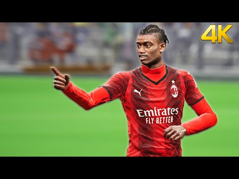 eFootball 2024 - Derby Milan ● Inter vs Milan - Rainy Day Gameplay | 4K 60FPS | Fujimarupes