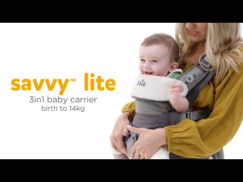 Joie savvy™ lite  | 3 in 1 Body Carrier for Newborns & Toddlers