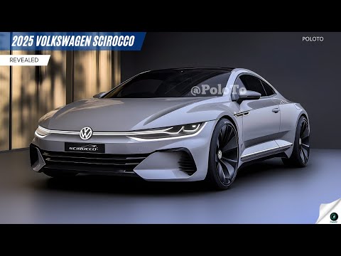 New 2025 Volkswagen Scirocco Revealed - sports car with the ideal combination!