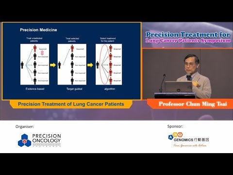 Dr. Chun-Ming Tsai on "Clinical Application of NGS in lung cancer management""