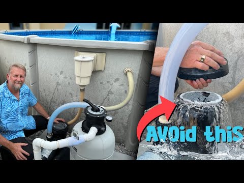 Cleaning your Above Ground Pump Without Getting Wet!