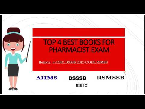 Best Pharmacist exam book  AIIMS,DSSSB,RSMSSB,ESIC,CGHS,GPAT,NIPER