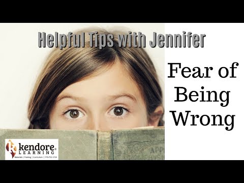 Fear of Being Wrong⎪Kendore Learning/Syllables Learning Center