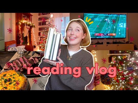 cozy reading vlog: excessively reading to try to beat my goodreads goal!