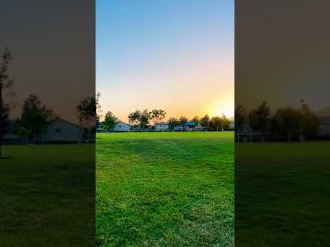 Community park at dusk😊🇺🇸🏠