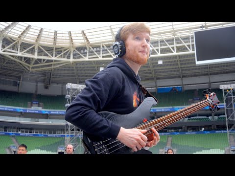 I Played BASS In The World's BIGGEST Rock Band (1000 Musicians)