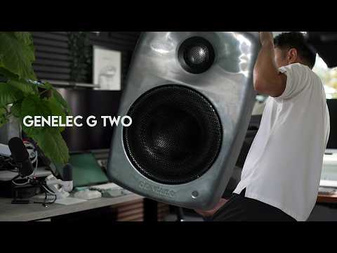 【デスク環境】GENELEC G Two RAWカラーを購入 G Oneを使っていたのになぜサイズアップしたの？