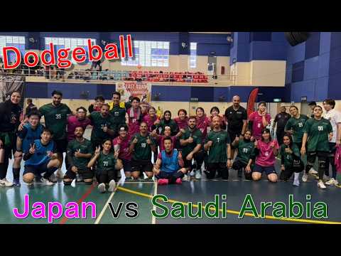 【Dodgeball】Japan vs Saudi Arabia MIX① East Asian Championship 2024