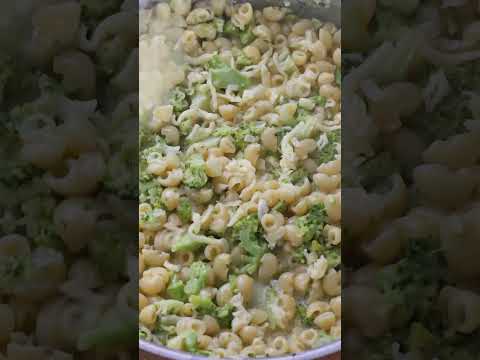 One pot creamy broccoli pasta