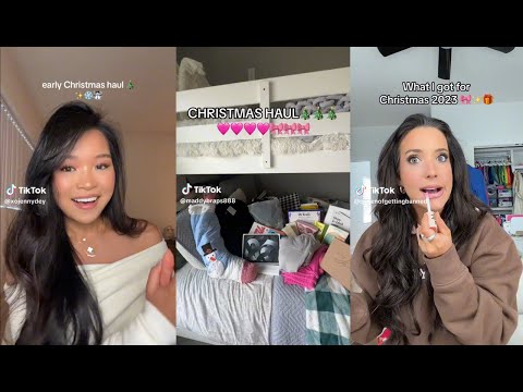 Christmas haul 2023/24 - TikTok compilation 🛍️😋