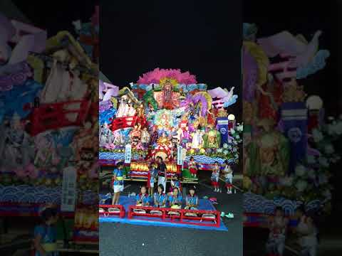 20180804 八戸三社大祭後夜祭(吉田産業グループ山車組)