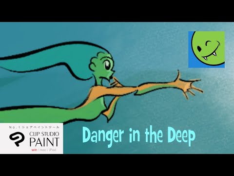 Mermaids and Octopus and Danger Lurks In The Depths of The Earth! ...oh, and clip studio paint too!