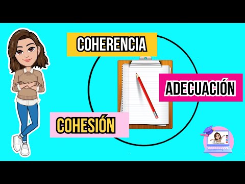 ✅​PROPIEDADES DE UN TEXTO: LA COHERENCIA, LA COHESION Y LA ADECUACIÓN