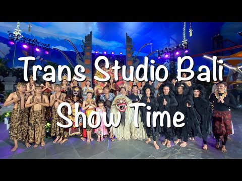 ショータイム【バリ島の遊園地】トランススタジオモールバリ🌺Trans Studio Bali 🌺 【室内遊園地】