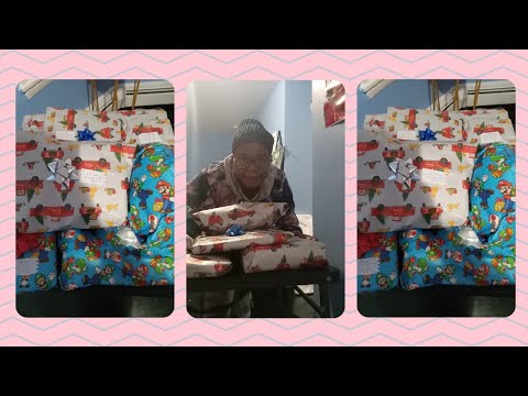 Son's Gift Wrap Surprise: Vlogmas Day 15