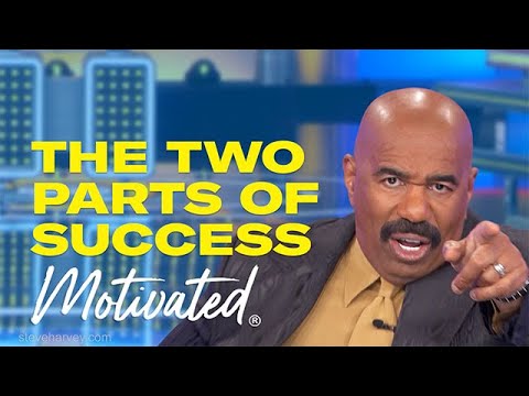 The Two-Part Formula: Hustle AND faith. 💪🙏 Steve Harvey’s Keys to Real Success!