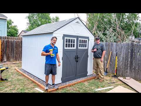 Suncast 8 x 10 Shed Assembly