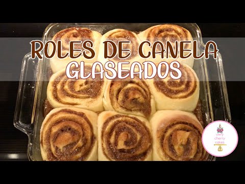 Roles de Canela Glaseados