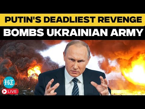 Live: Russia Takes Revenge for Ukraine’s Kazan Drone Attack? | Russia Ukraine War| Putin | Zelensky