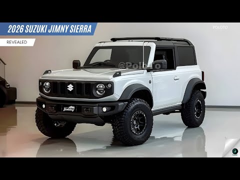 2026 Suzuki Jimny Sierra Revealed - Mesin yang lebih tangguh, rangka yang lebih besar