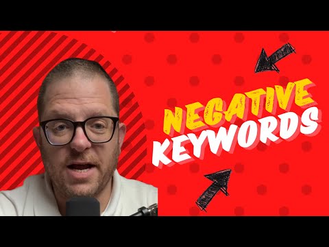 Google Ads Negative Keywords