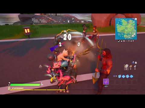 How to deal 500 damage at rickety rig on Fortnite