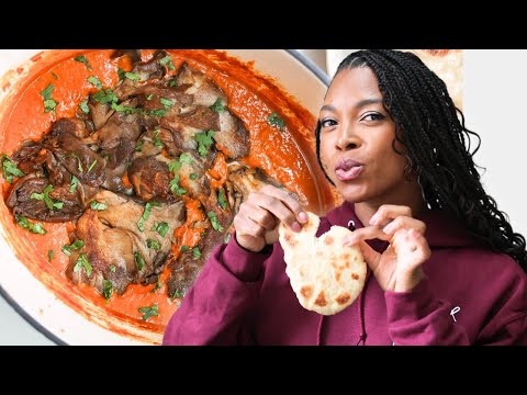 Amazing ANTI-INFLAMMATORY Vegan Butter Chicken Recipe | These Mushrooms Taste Just Like Chicken