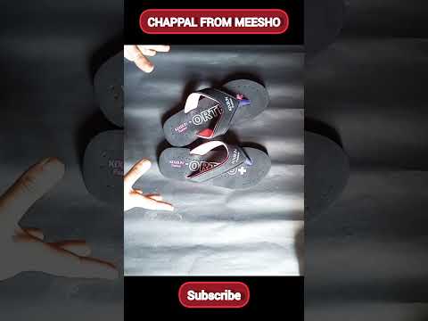 Unboxing MEESHO ladies soft CHAPPAL #unboxing