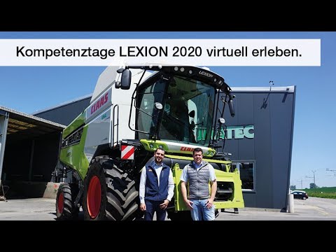 Kompetenztage CLAAS LEXION 2020 virtuell erleben.