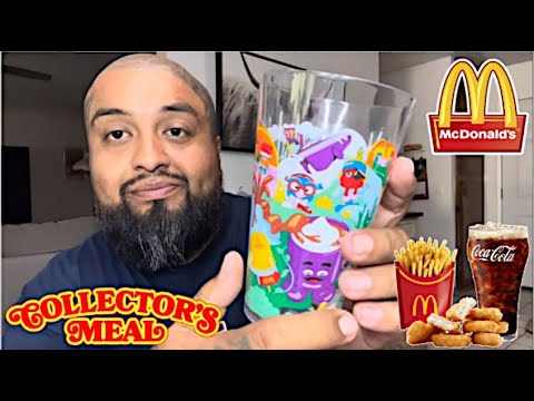 McDonald's Collectors Meal Review #new #mcdonalds #fastfood #foodreview #funny