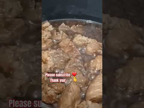 Sweet adobo❤ #foodlover #adobo #adobongbaboy #shorts #shortvideo