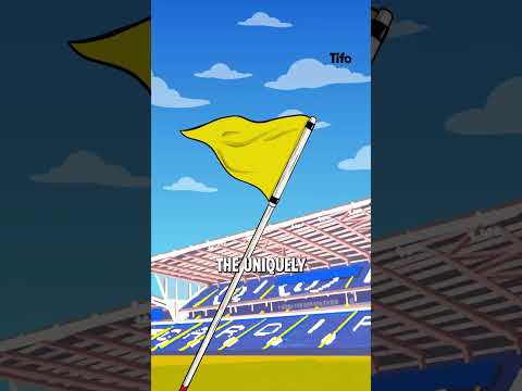 Why do only some clubs use triangular corner flags?