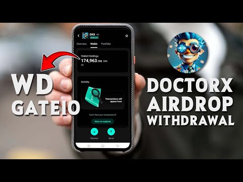 Tutorial Cara Withdraw Token $DRX DoctorX Airdrop Untuk Pemula | BKD tutorial Airdrop withdrawal