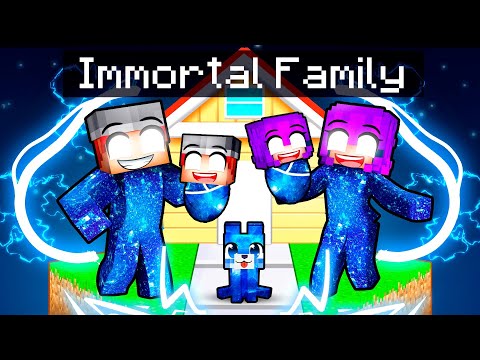 Having an IMMORTAL FAMILY in Minecraft!