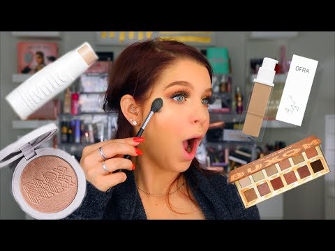 Testing New Hyped Up Makeup Milk Flex Stick Foundation & Highlights & More!!