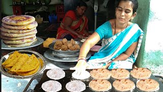 Bobbatlu Sweet Recipe Making Sweet Shop Style | Puranpoli Recipe | #StreetFoof