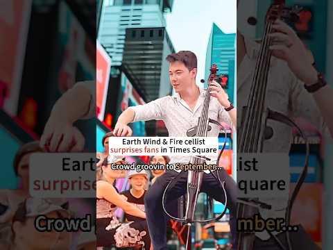 Only in NYC… they definitely did NOT expect to hear this on the cello 😏🕺 #cello #public #reaction