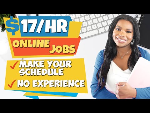 Work From Home Jobs: No Experience Needed! Paid Training Provided | Make Your Schedule