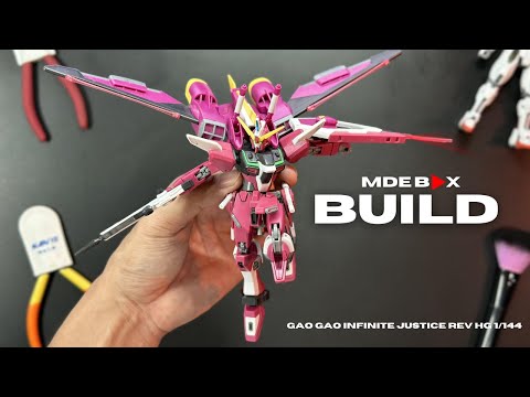 GAO GAO INFINITE JUSTICE REV | HG 1/144 | ASMR | SPEEDBUILD | OVERVIEW