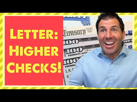 Social Security Letter: HIGHER CHECKS! SSA, SSDI, SSI