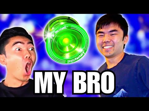 My Brother attempts DNA (he's actually so good at Yo-Yo)