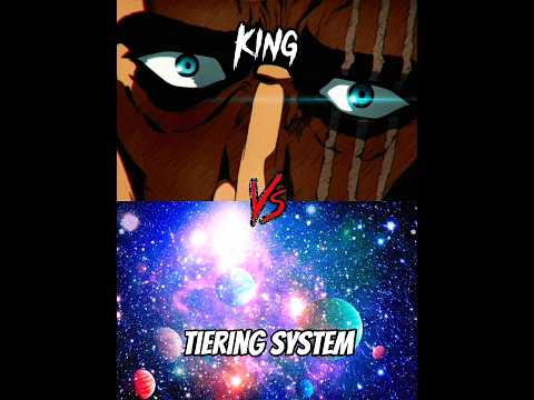 One Punch Man King Vs Tiering System One Punch man #animememes #animeedit