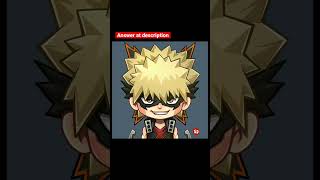 Draw Anime Boy - My Hero Academia | chibi art #shorts