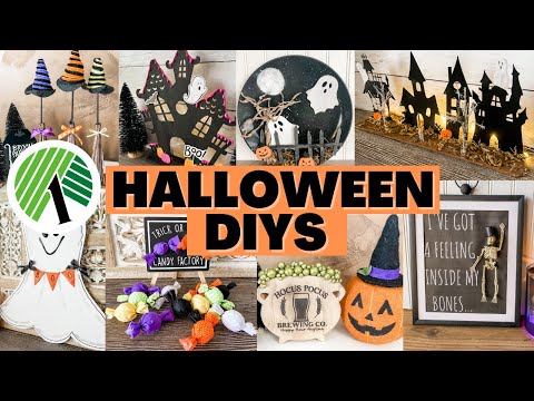 🎃 Dollar Tree HALLOWEEN DIYS that are CUTE not scary! (Halloween HACKS for 2024)