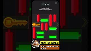 Hamster Kombat Mini Game Puzzle Solve |  #nft #freedogecoin #puzzle #puzzlegame #hamsterkombat