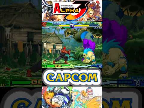 Akuma vs Blanka - Street Fighter Alpha 3