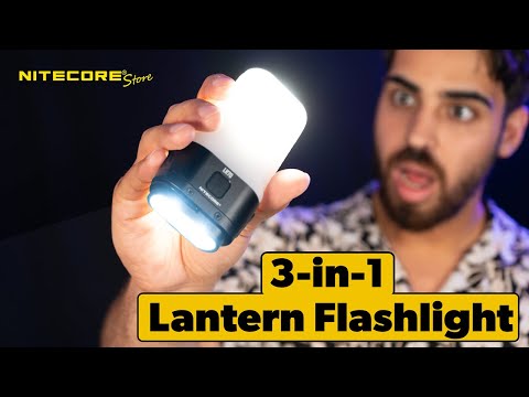 The 3 in 1 Lantern Flashlight! | Nitecore LR70 Review