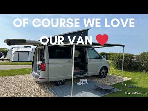 VW California Ocean Campervan: Sunset Adventure & Pack Up | Highlands End to West Bay Walk, Dorset