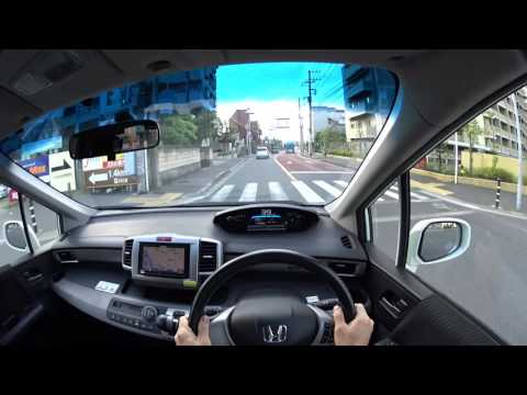 HONDA FREED HYBRID POV Test Drive In Japan